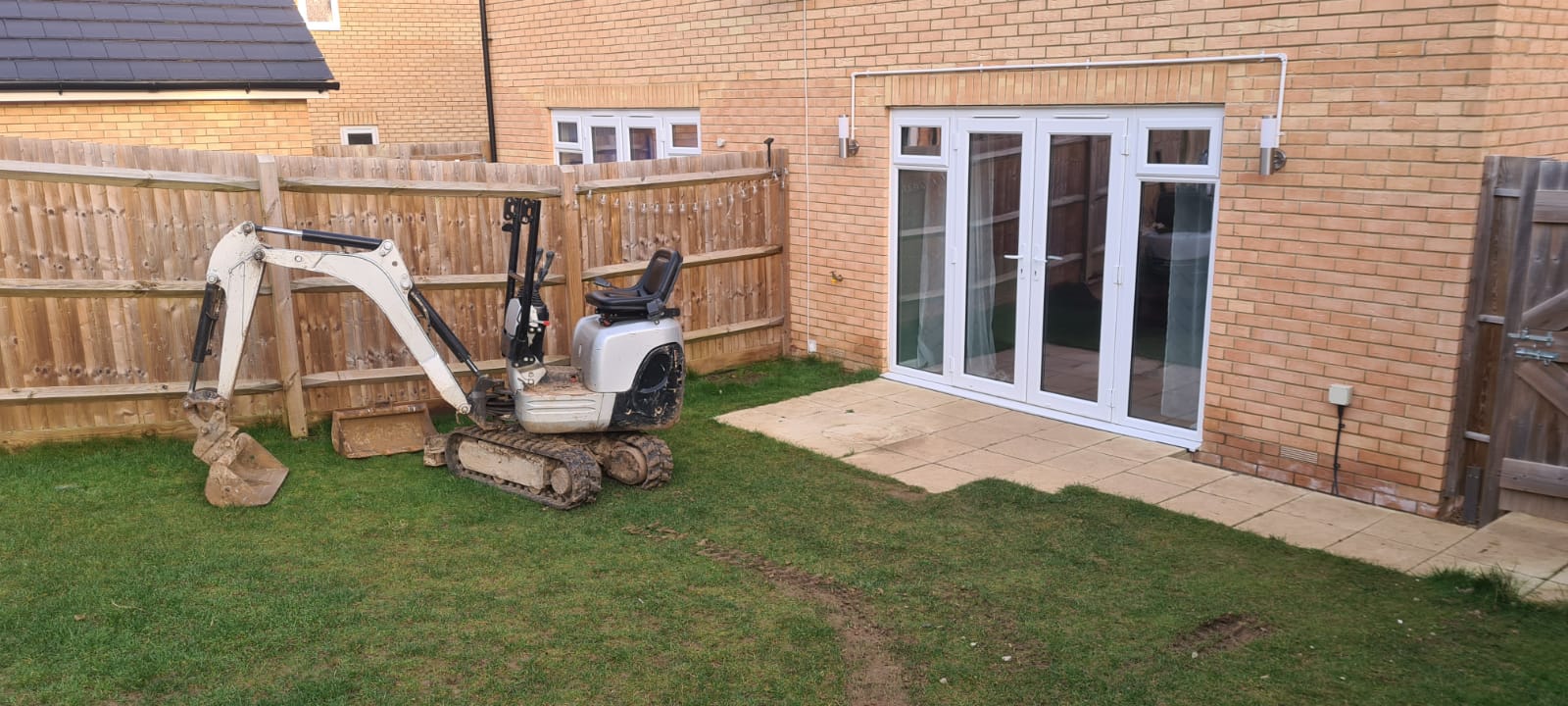 Maidstone Garden Project in progress by Admire Landscapes