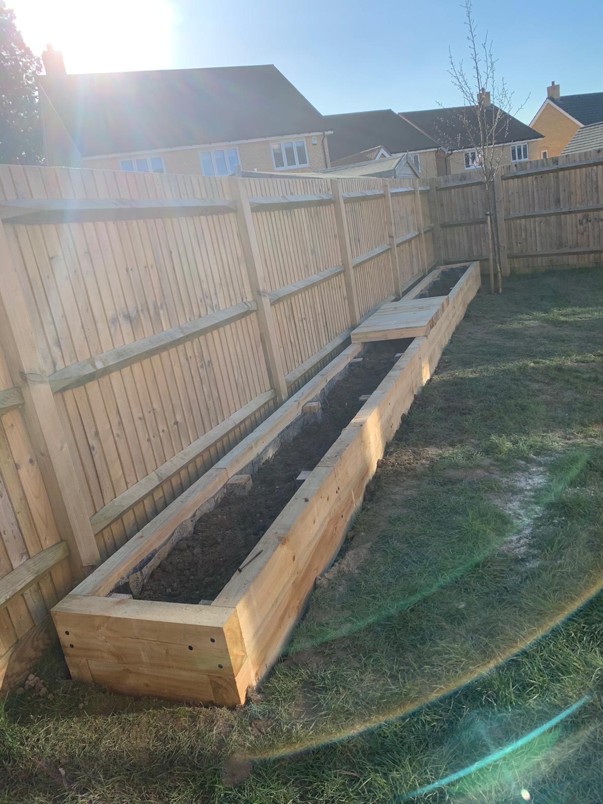 Maidstone Garden Project in progress by Admire Landscapes