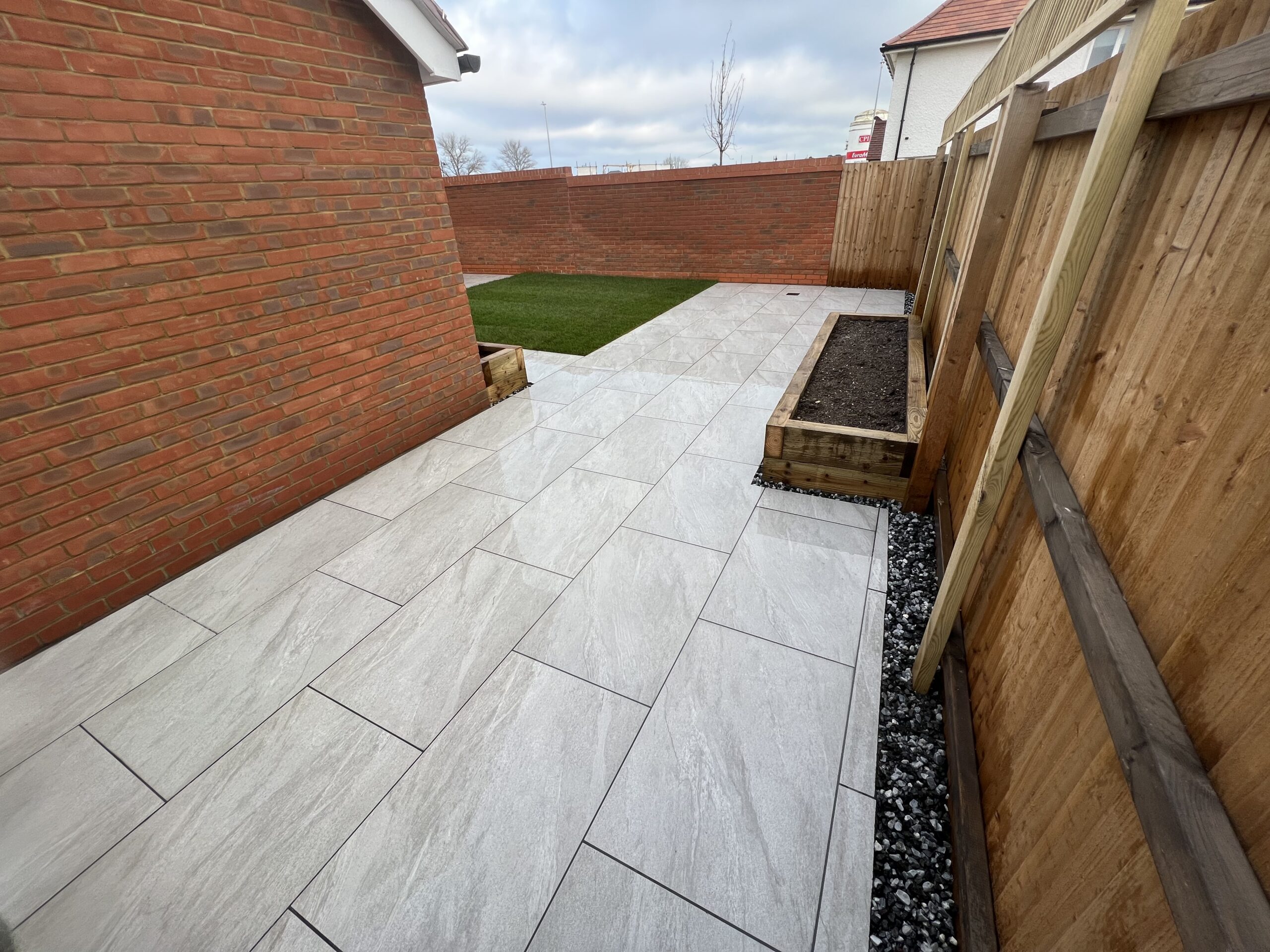 Completed garden project by Admire Landscapes